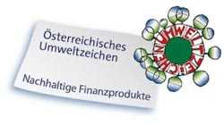 Logo des Österreichischen Umweltzeichens für nachhaltige Finanzprodukte
