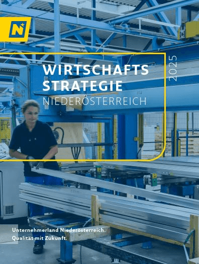 Cover der NÖ Wirtschaftsstrategie 2025